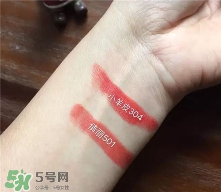 倩丽501适合黄皮吗?倩丽501试色